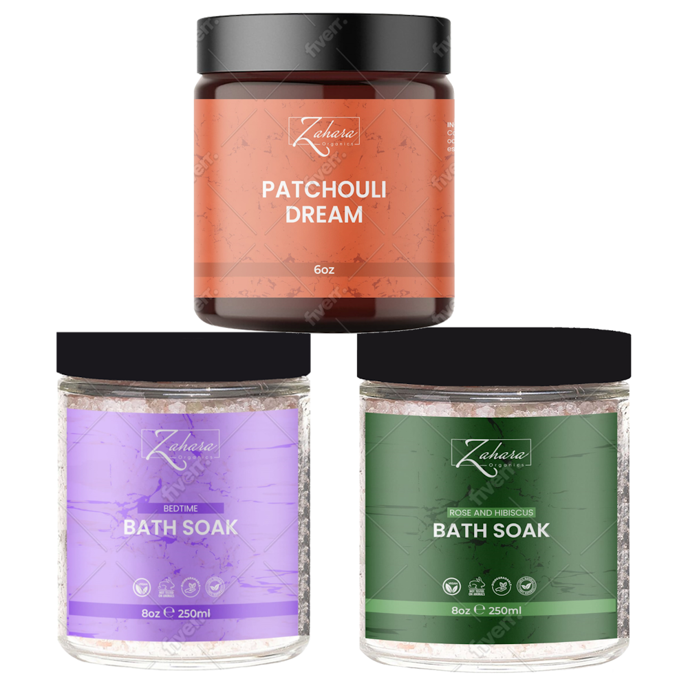 Bath Soaks with Patchouli Dream