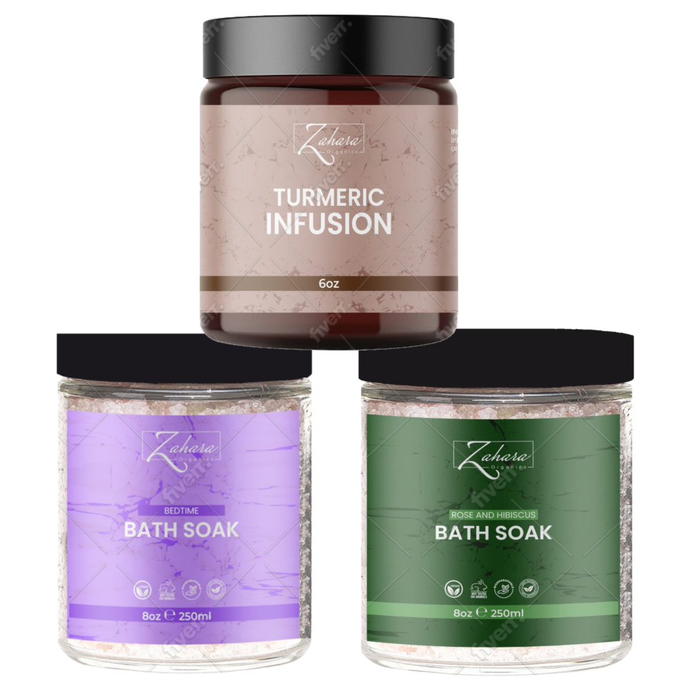 Bath Soaks with Turmeric Infusion